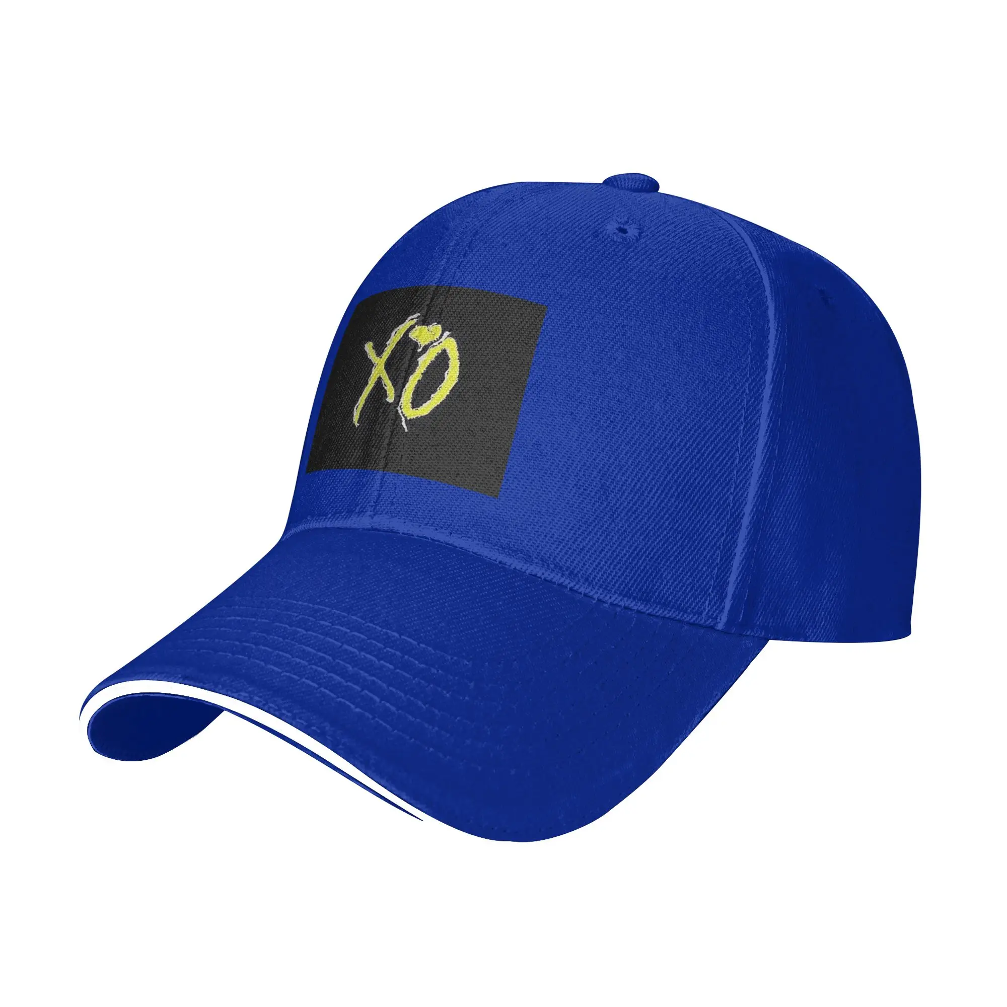 Rapper The Weeknd Blinding Lights Dawn FM Cap Baseball Caps Adjustable Hat Hip Hop Summer Unisex Baseball Hats Customizable