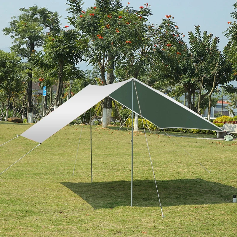 Camping Tarp Sun Shelter Tent Sail Canopy Waterproof Sunshade Awning Shade Cloth Garden Sunshelter Outdoor Car Tarp 타프