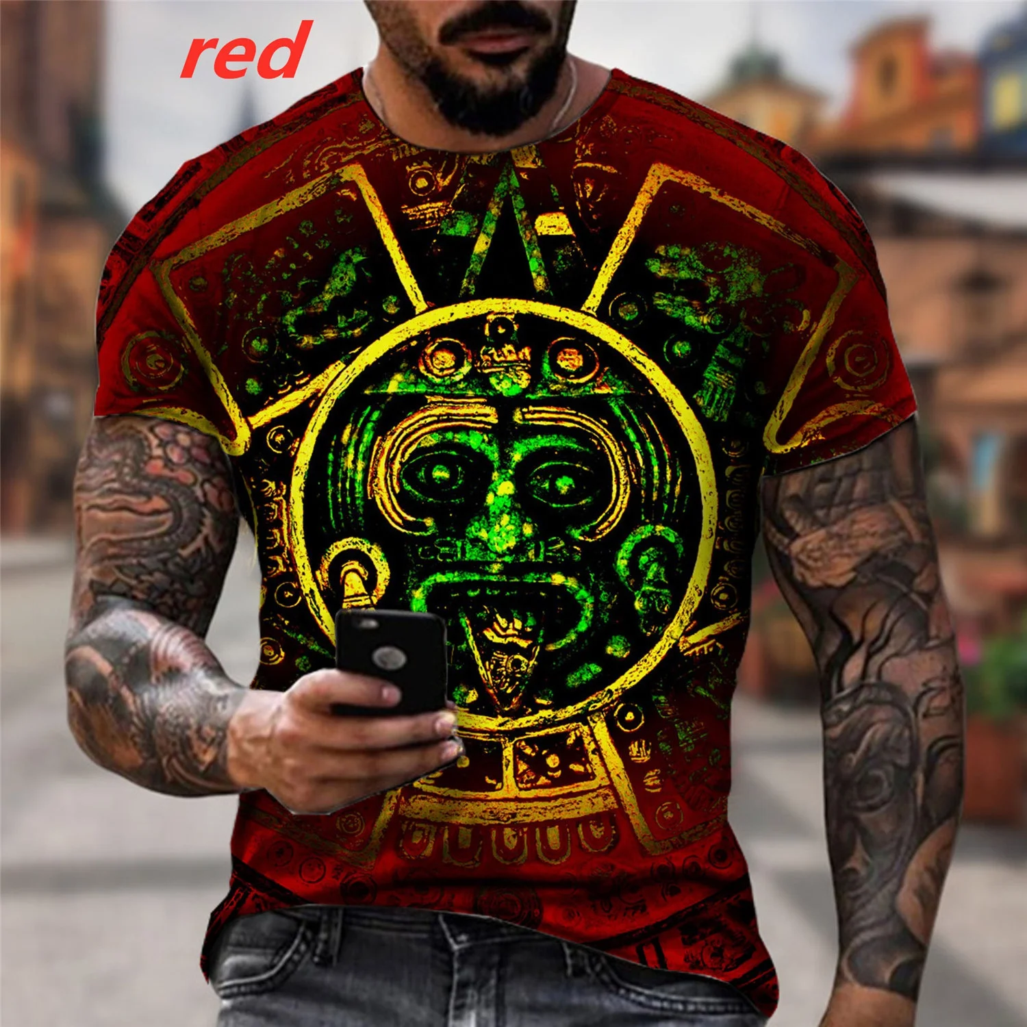 Personality 3D Printed T Shirts Men/Women Fashion Printing Graphic Tee Shirt