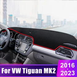 For Volkswagen VW Tiguan 2 MK2 R Line 2016 2017 2018 2019 2020 2021 2022 2023 Car Dashboard Sun Shade Cover Mat Accessories