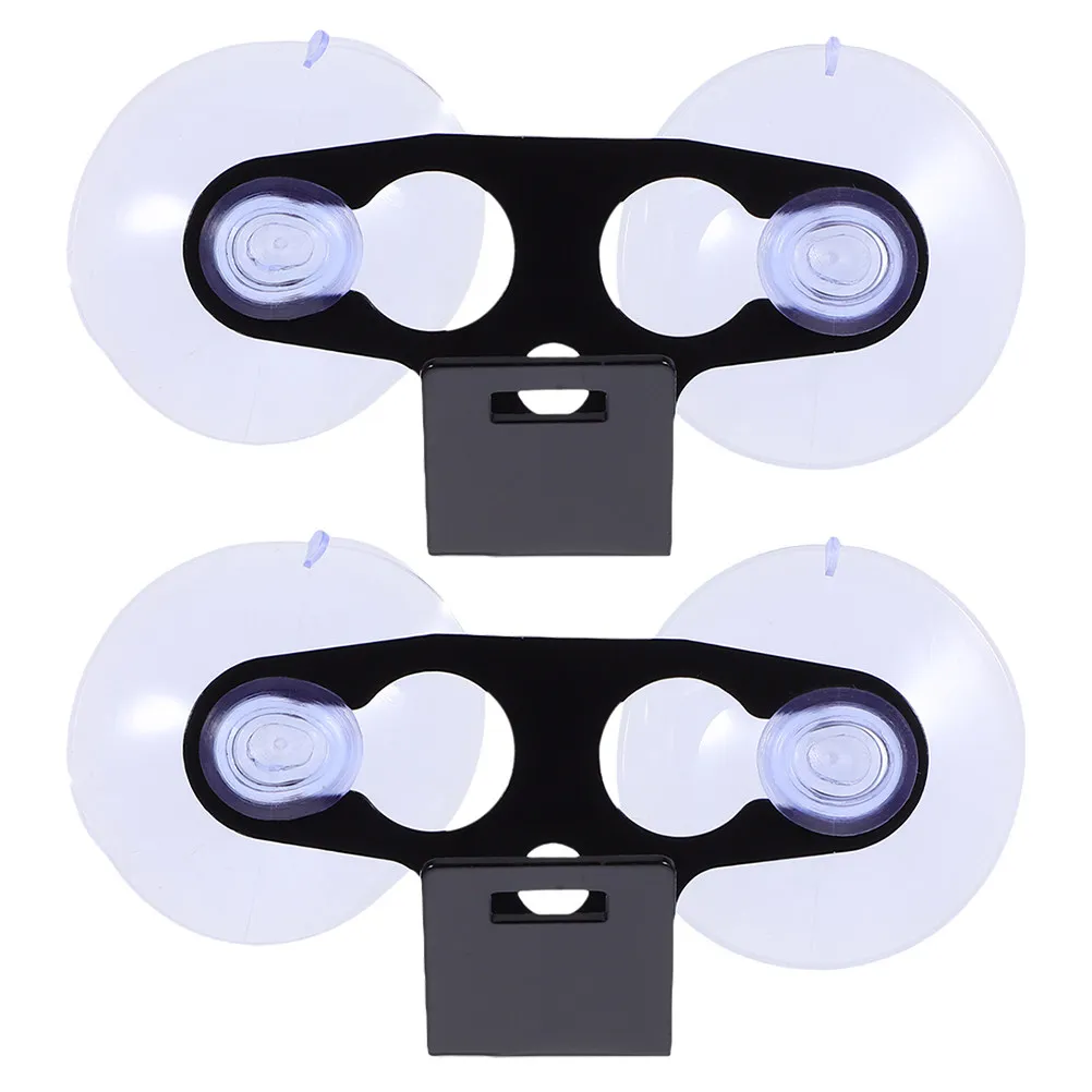 2Pcs Radar Suction Cup Mount Car Windshield Bracket Stable Strong Suction Car Radar Holder Dashboard Mount Automotive