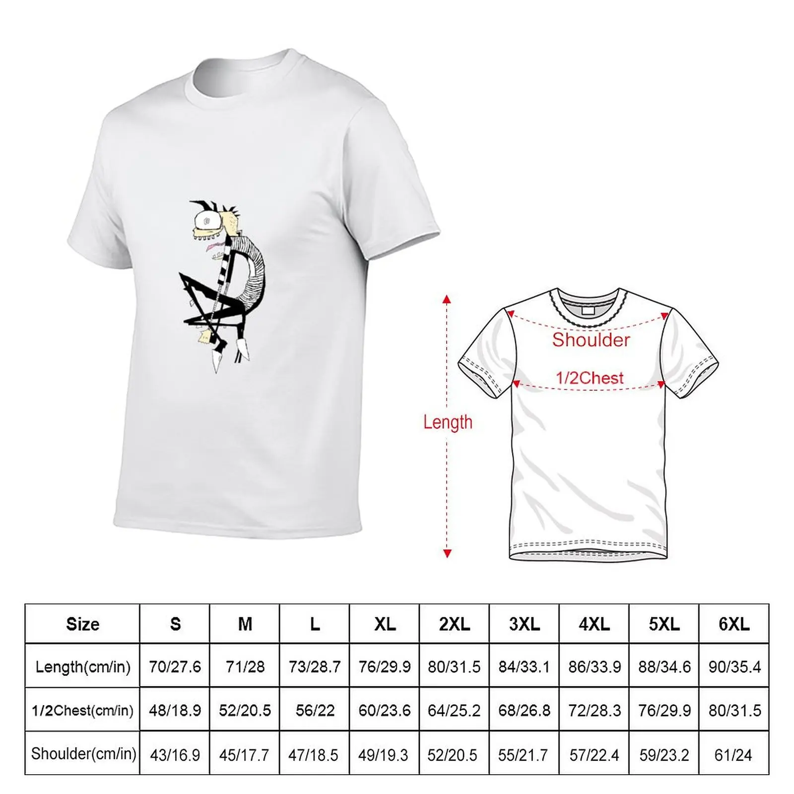 Wacky JTHM T-Shirt Cool Feeling Summer Tee Shirt