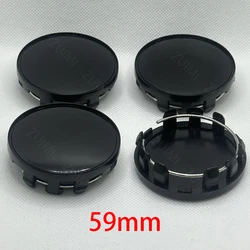 4Pcs 59mm Car Wheel Center Rim Hub Cap Accessories Auto Discs Wheel Center Rim Hub Caps Stylish Replacement Dust Cover Hub Cover