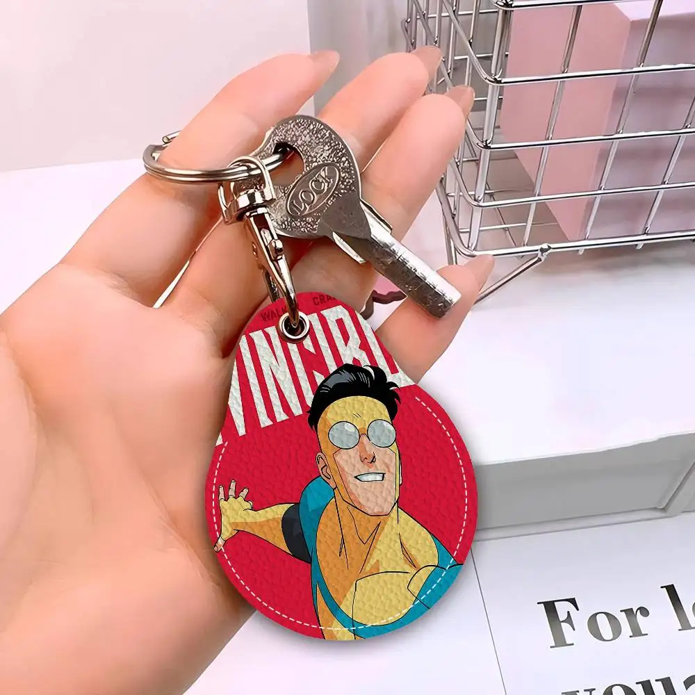 I-Invincible Cartoon Mini Water Drop Shape Community Access Card Holder Elevator Card Sensor Drop Card Protector Keychain