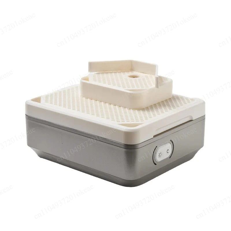 Double Layer Self Watering Grinder With Diamond Spiral Wheel Kit DIY Water Mill Machine Universal Voltage