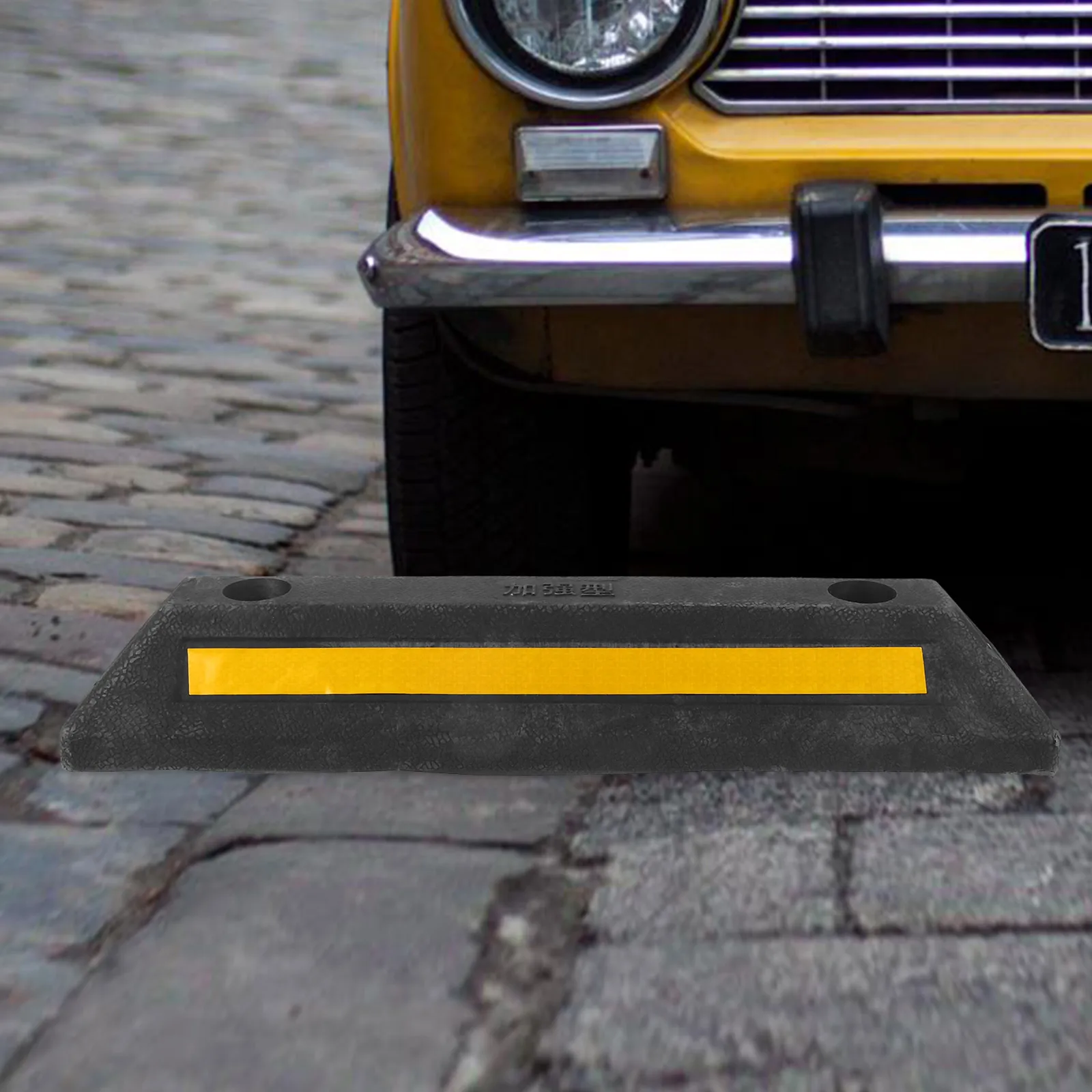 Rolha de estacionamento para garagem, rolha de carro para rolhas de garagem, acessórios pesados para veículos, corrente de estacionamento, roda indicadora de veículos