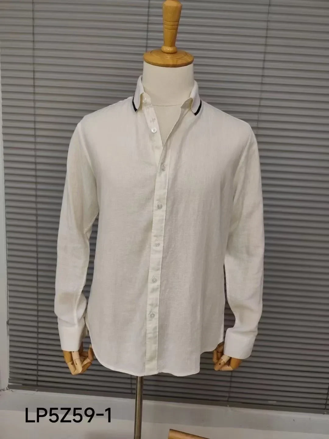 BILLIONAIRE OECHSLI Shirt Linen men 2025 new fashion embroidery Business high-quality Long sleeved shirt big Size 48-58