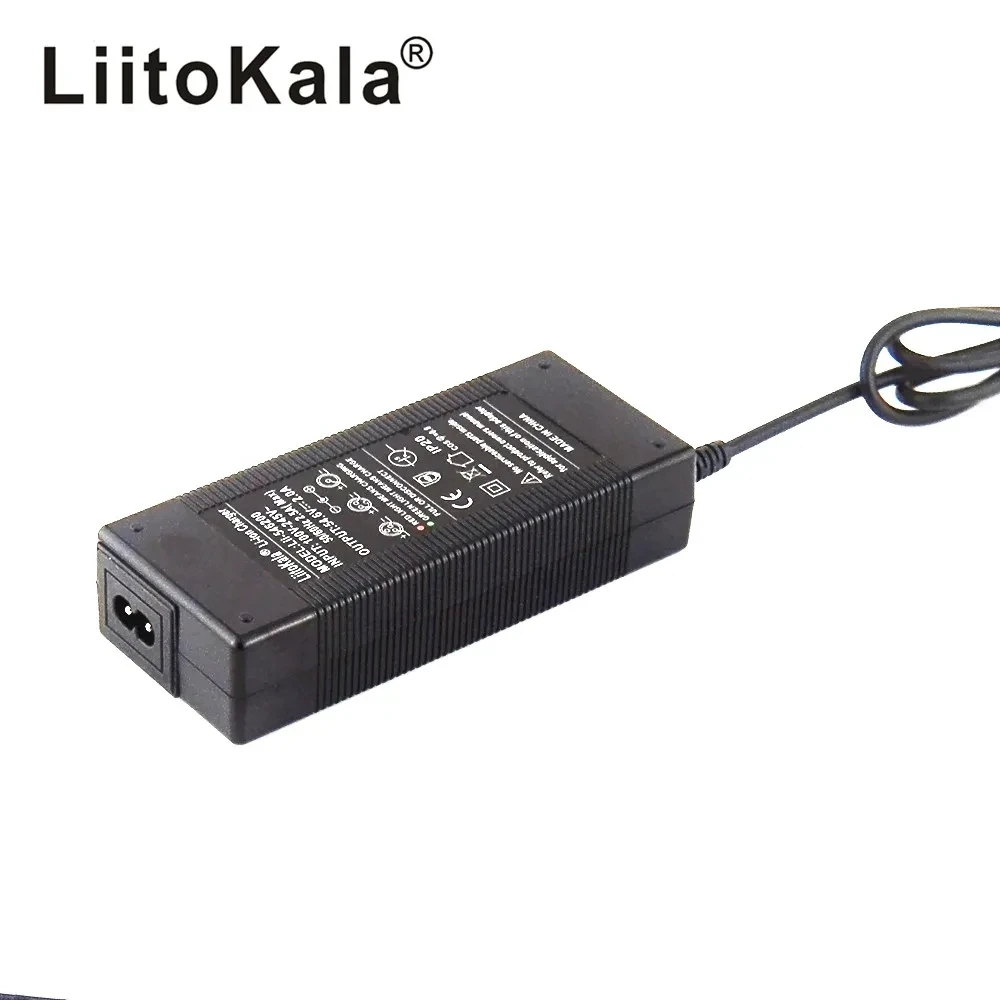 LiitoKala 48V 2A electric bike lead acid battery charger for 54.6V Lead-acid Battery e-bike Scooters Motorcycle Charger