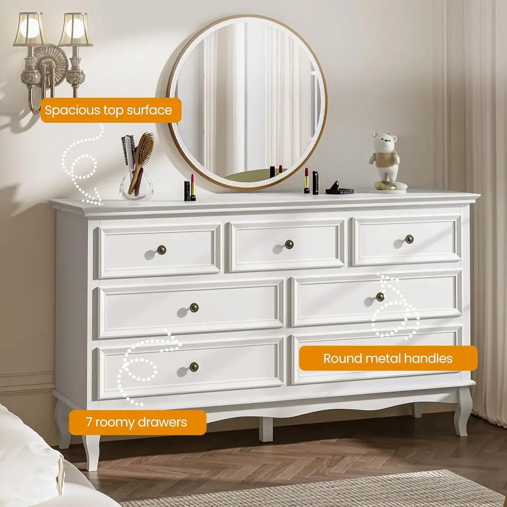 Solid Wood Bedroom Chest with Painted Finish and Storage Cabinet for Living Room or Hallway