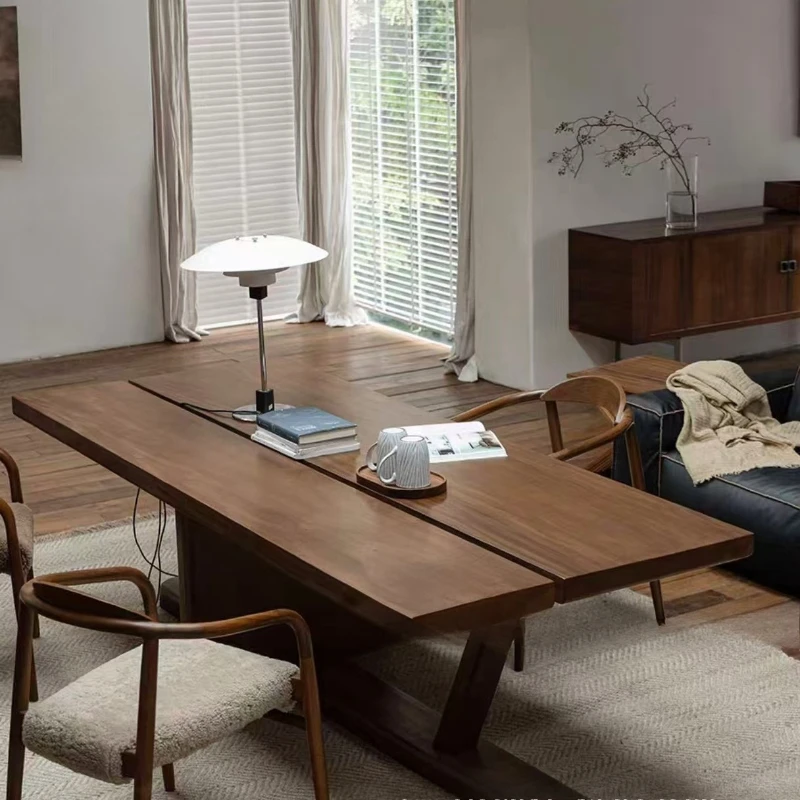

Puzzle table, desk, all solid wood workbench, display table