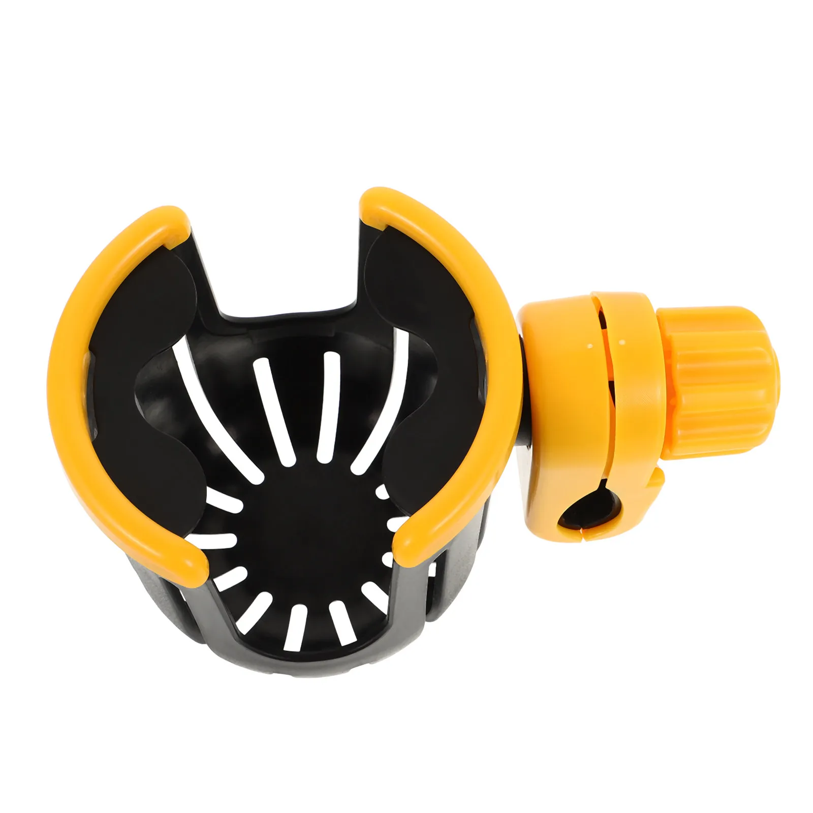 

Rotatable Quick-Release Water Cup Holder for Bike Handlebar Scooter Stroller Wheelchair Shopping Cart Universal Adjustable