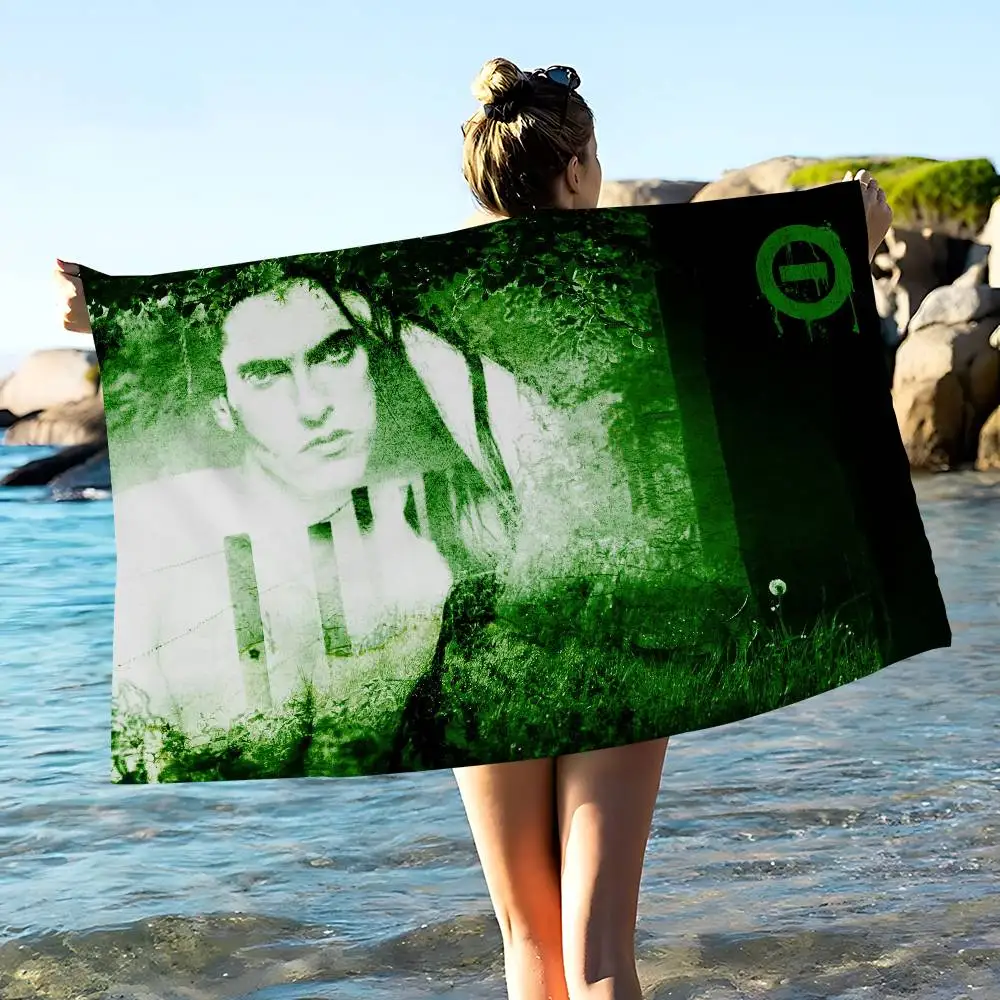 Rock Band T-Type O N-NegativeS Microfiber Blanket Quick Drying Beach Oversized Printing Super Absorbent Pool Towel Blanket