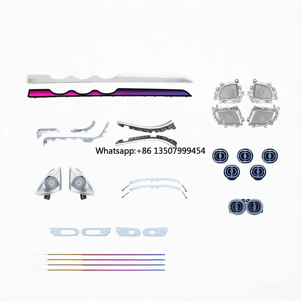 

for Benz GLC W254 2023-2026 Ambient Light Kit Upgrade Front Turbine Air Outlet Lights Automotive LED Car 12V 1 Year Warranty