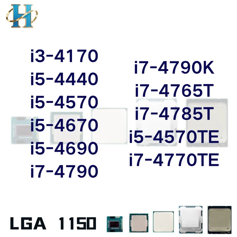 i3 4170 i5 4440 i5 4570 i5 4570TE i5 4670 i5 4690 i7 4765T i7 4770TE i7 4785T i7 4790 i7 4790K