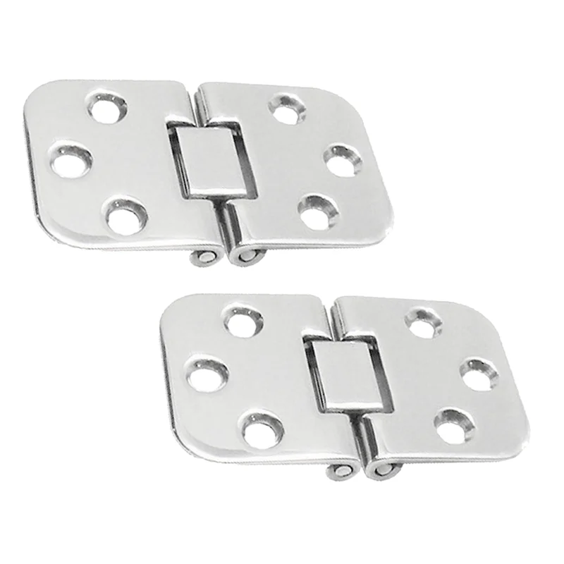 Boat Cabin Hatch Door Hinge 2.8Inch X 1.7Inch , Marine Grade Stainless Steel Boat Flush Mount