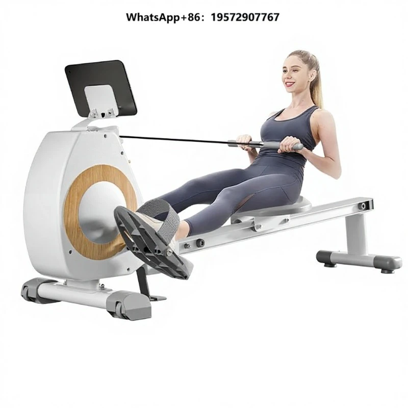 Commercial Folding Silent Ultra-Fat-Burning  Rowing Machine Indoor Home Multi-Stage Adjustable Smart Magnetic Resistance
