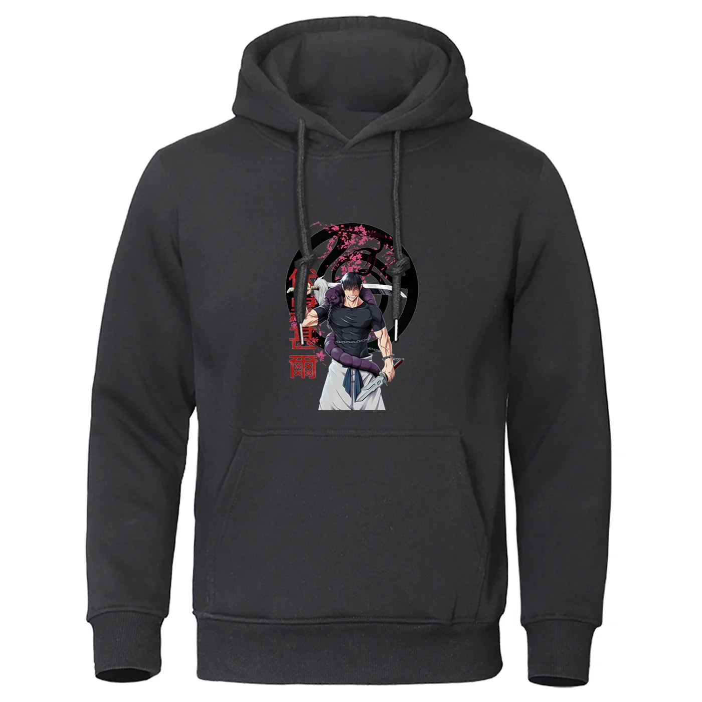 Весенне-осеннее мужское пальто с капюшоном Fushiguro Toji Jujutsu Kaisen, лидер продаж, приятное для кожи пальто с капюшоном, пуловер, толстовки