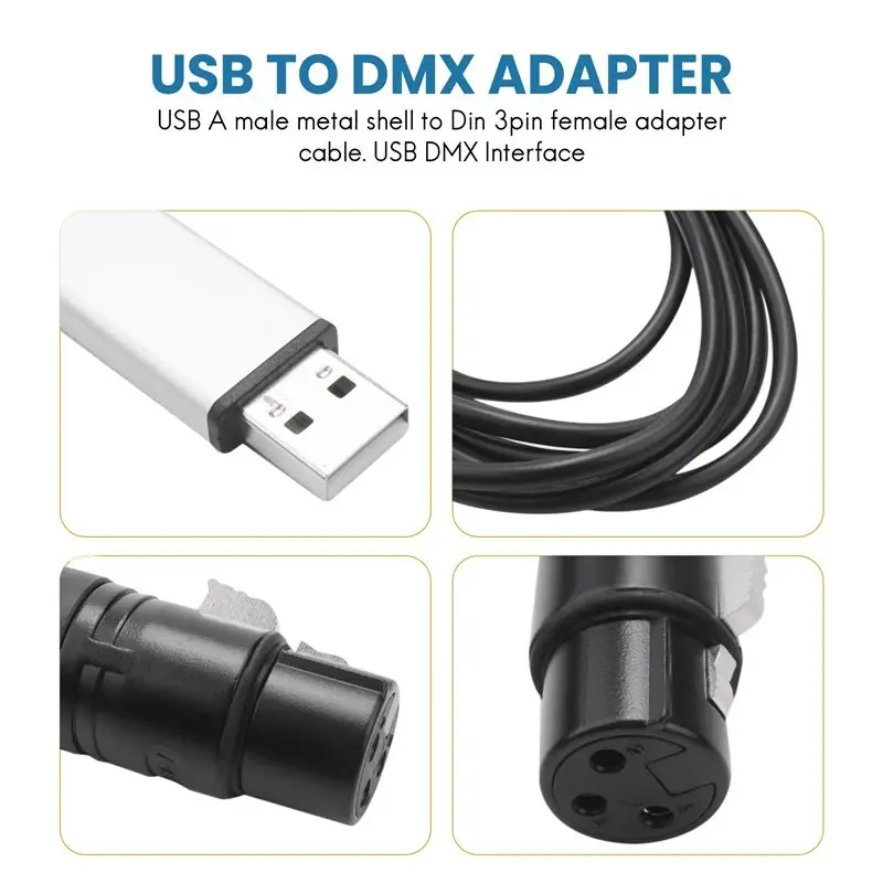 Hot Selling-DMX512 USB DMX Interface Adapter LED Stage Lighting Controller, USB To DMX Interface Adapter, DMX Controller,DMX512