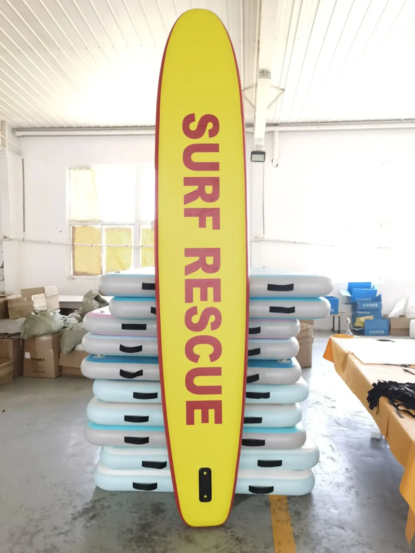 Rescue Lifesaving Board Water Boat Paddle Board Inflatable Jet Ski Sled Board