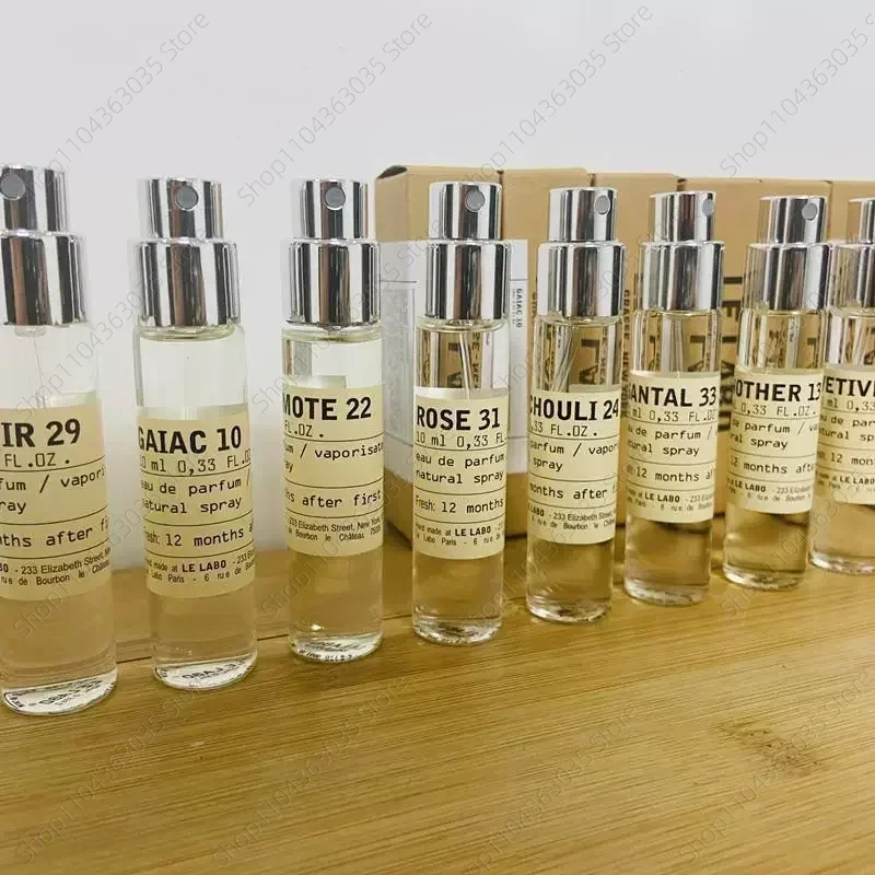 Santal 10 مللي زجاجة عطر صغيرة محمولة قابلة لإعادة الملء مع مضخة رائحة رذاذ حاويات مستحضرات التجميل الفارغة زجاجة رذاذ رذاذ #3