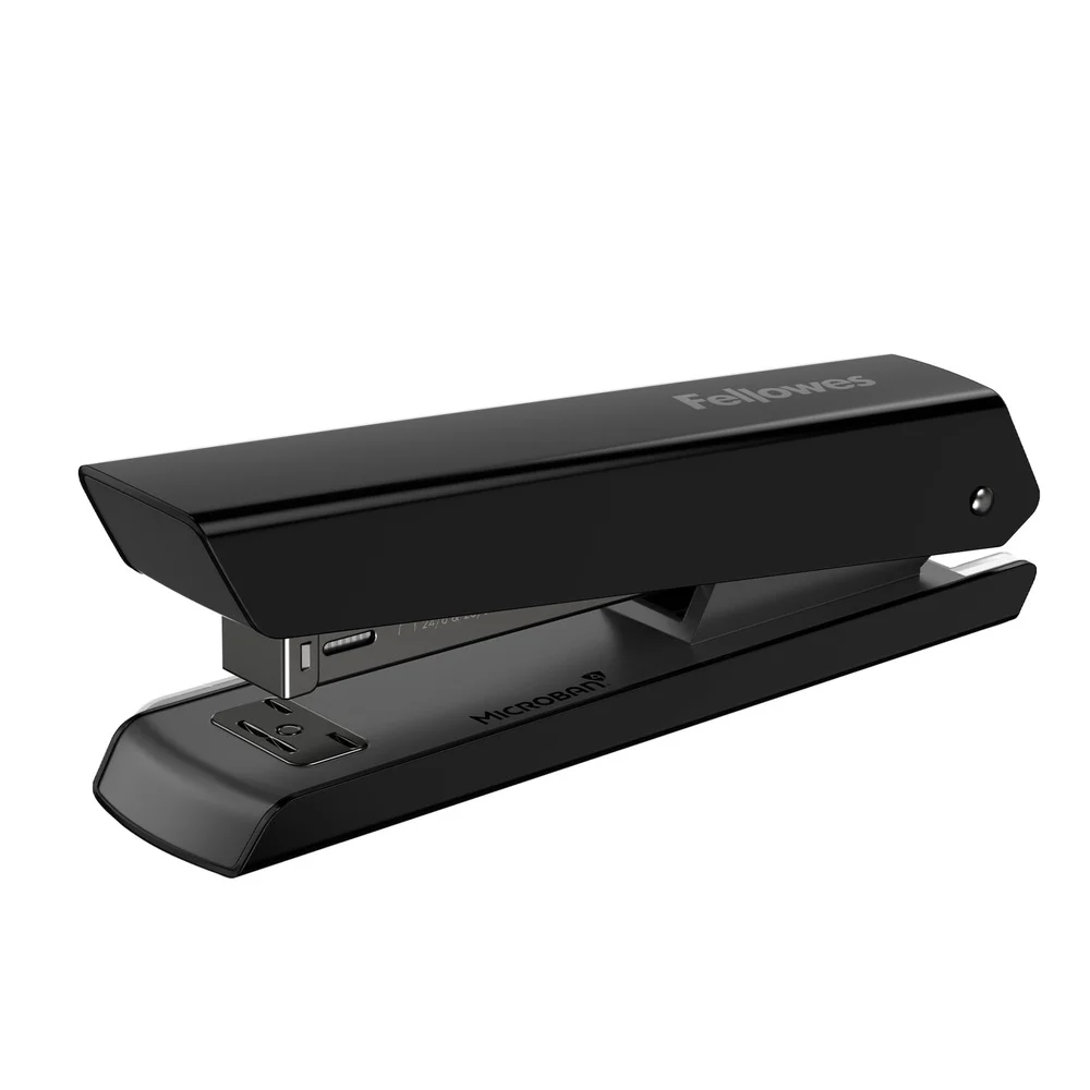 Classic Desktop Stapler with Microban Antimicrobial Technology Jam-Free Performance Tacking Feature Low Staple Indicator Durable