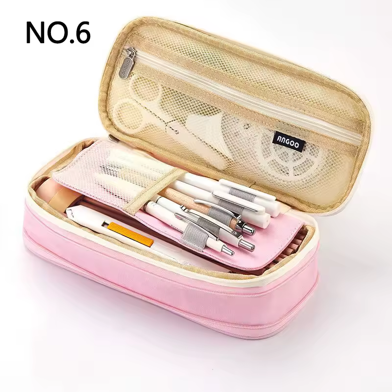 Creative pencil case Large Capacity Double Layers CPC Certification Safe Material School case Pouch Stationery for Girls - Image 9
