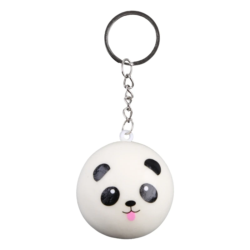 Kids Interactive Puzzle Decompression Toy Pinch Realistic Panda Cake Relieve Stress Portable Soft