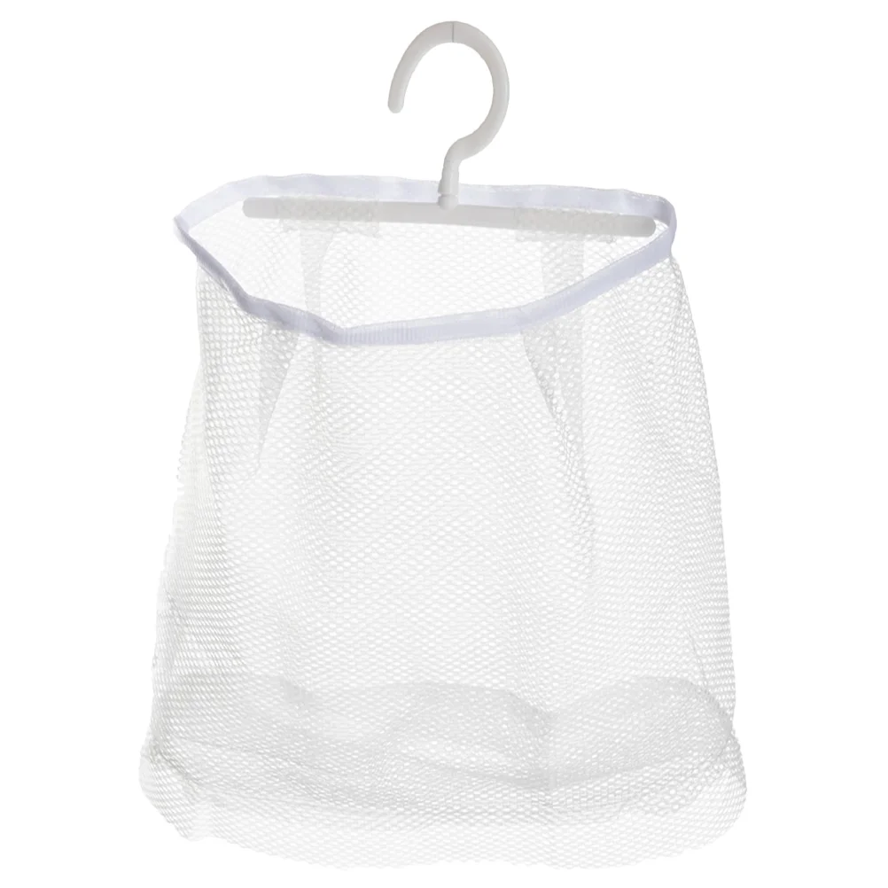 

Storage Bag Mesh Cloth Organizer Travel Laundry Kitchen Holder Hanging Clothes Pin Bathroom Net