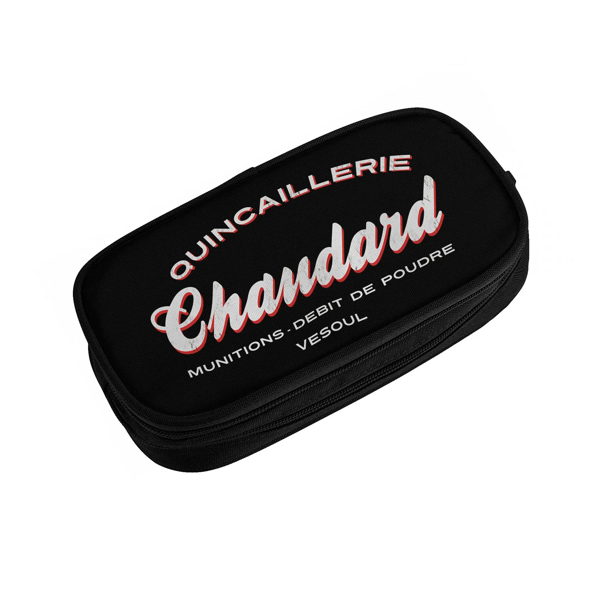 Quincaillerie Chaudard Vesoul Pencil Cases Humor French Film Pencilcases Pen Holder Large Storage Bag School Zipper Stationery