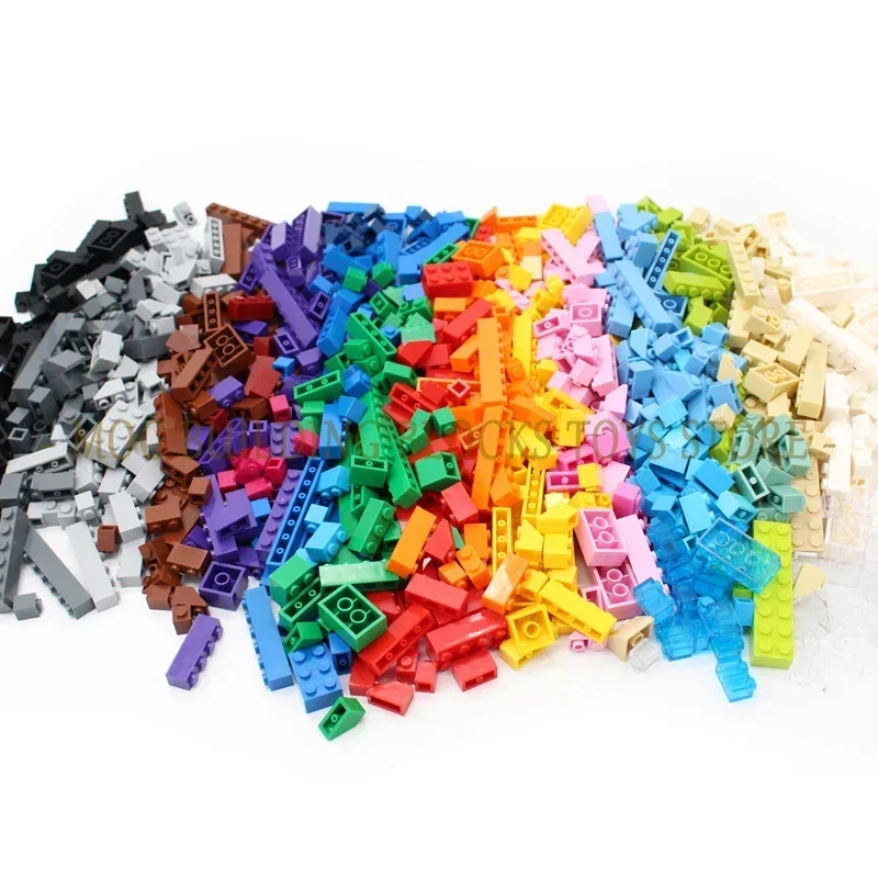 50pcs/bag MOC Slope Inverted 45 2x2 Bricks 3660 DIY Enlighten Building Block Compatible with Assembles Construction Toys