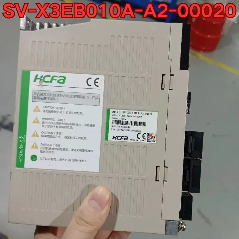 

Second-hand SV-X3EB010A-A2-00020 servo drive function test is normal The latest in November 2025
