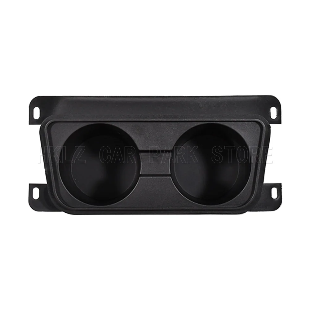 For BMW 3-Series E90 E91 E92 E93 2005–2012 High Quality Car Center Control Water Dual Cup Holder Black Easy Installation view 6