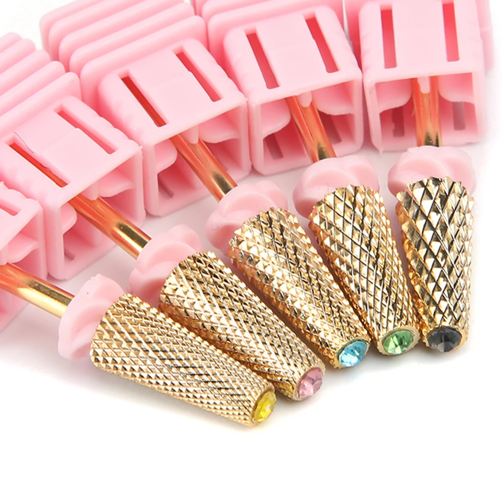 التنغستن الصلب قاطعة المطحنة مسمار لقمة ثقب الكهربائية مانيكير التدريبات باديكير مطحنة بت آلة الملفات مسمار الفن اكسسوارات أداة #1