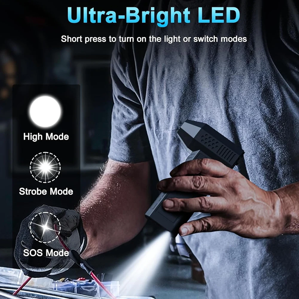 130000 دورة في الدقيقة منفاخ الغبار الكهربائي USB شحن عالية الطاقة مروحة قناة فرش السيارات يده منفاخ الهواء للوحة مفاتيح الكمبيوتر #4