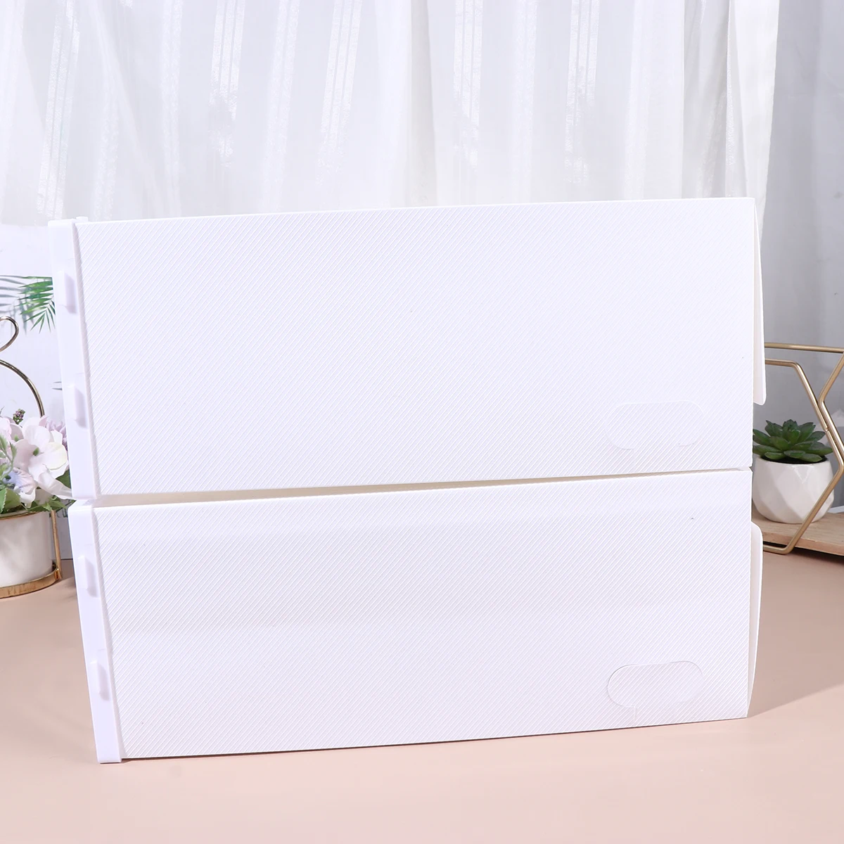 

6pcs Transparent Shoe Storage Box Stackable Pp Material Waterproof Shoe Organizer For Closet Clear Sneaker Container High