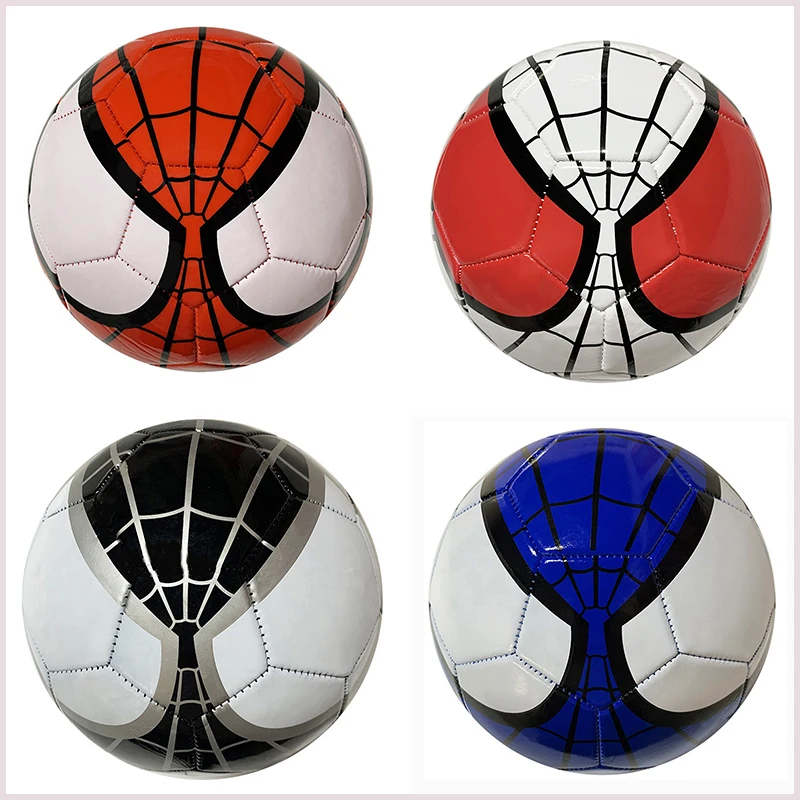 Cartoon Spider-Man Football Ball Number 3 And 5 Student Football Campus Training Game Pvc Football Children'S Birthday Gift Toys