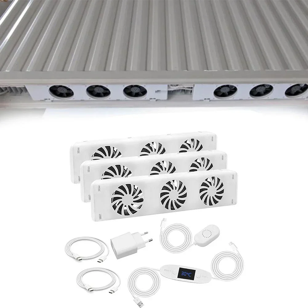 Energy Saving Fan Radiator Booster Improved Heat Distribution Safety Certification Silent Drive Thermostat Switch Winter Heating