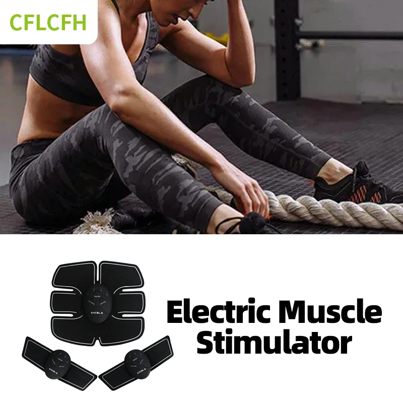 

Smart Ems Electric Wireless Muscle Stimulator Muscle Training Massager Fitness Abdominal Trainer Body Weight Loss Slimming Pad