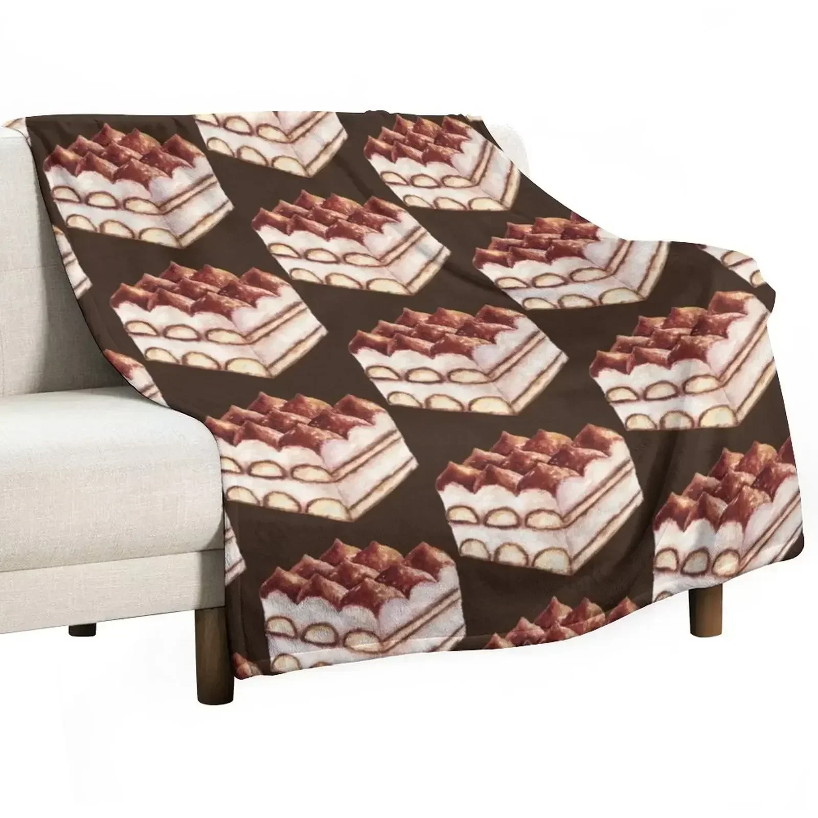 Italian Tiramisu Cake Throw Blanket Furrys For Baby Beautifuls Blankets