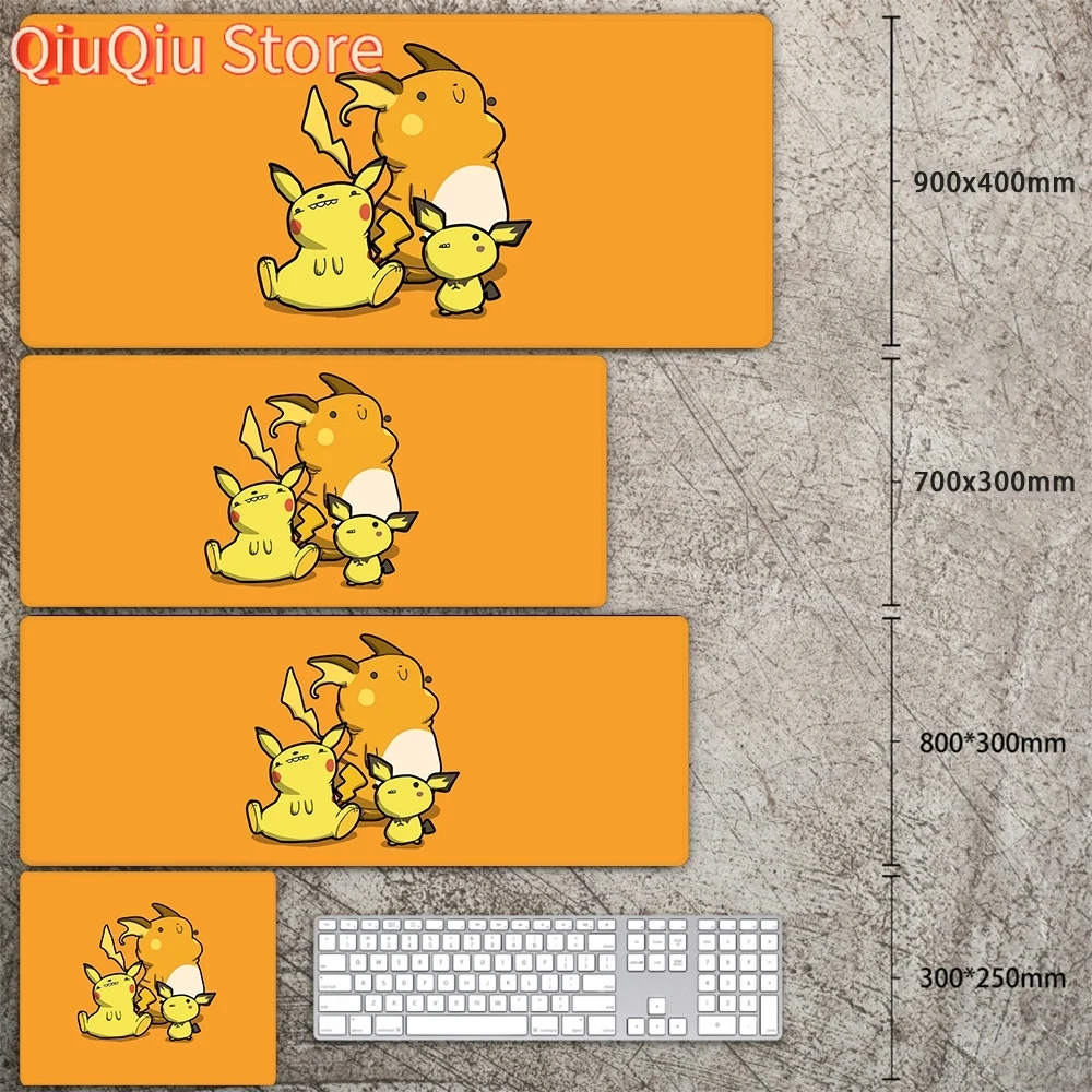 Cute Cartoon Pokémon Mouse pad Extended Gaming Mousepad Waterproof Non-Slip Design Mouse Pad Large Deskmat | Multiple Sizes Avai