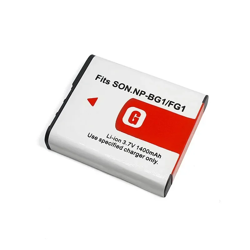 1400mAh NP-BG1 NP-FG1 NPBG1 Rechargeable Li-ion Digital Camera Battery for Sony DSC H3 H5 H7 W70 W80 WX1 DSC-H50 H10 H20 W210