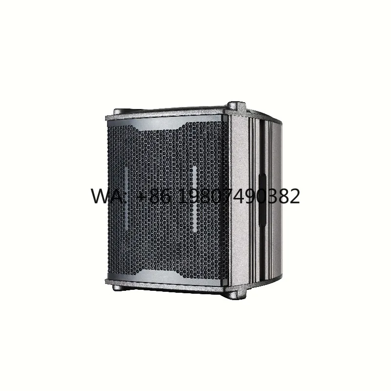 

100W 6.5 Inch Coaxial Hi-Fi Sound Column Waterproof Metal Passive Speaker For Auditorium Stadium Home Theater Audio