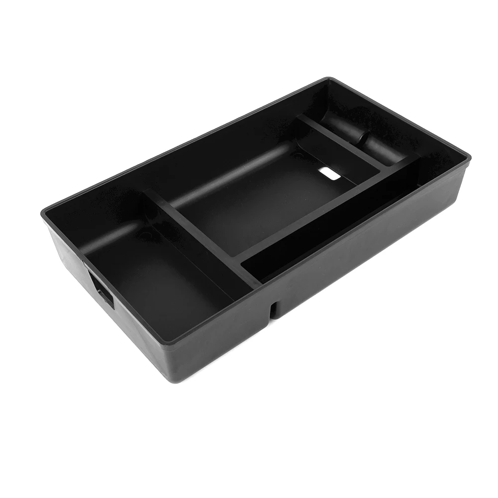 1pcs High Quality Storage Box Organizer Tray Black NX350h Phone Tray Cover Storage Box 2022 2023 Central For LEXUS