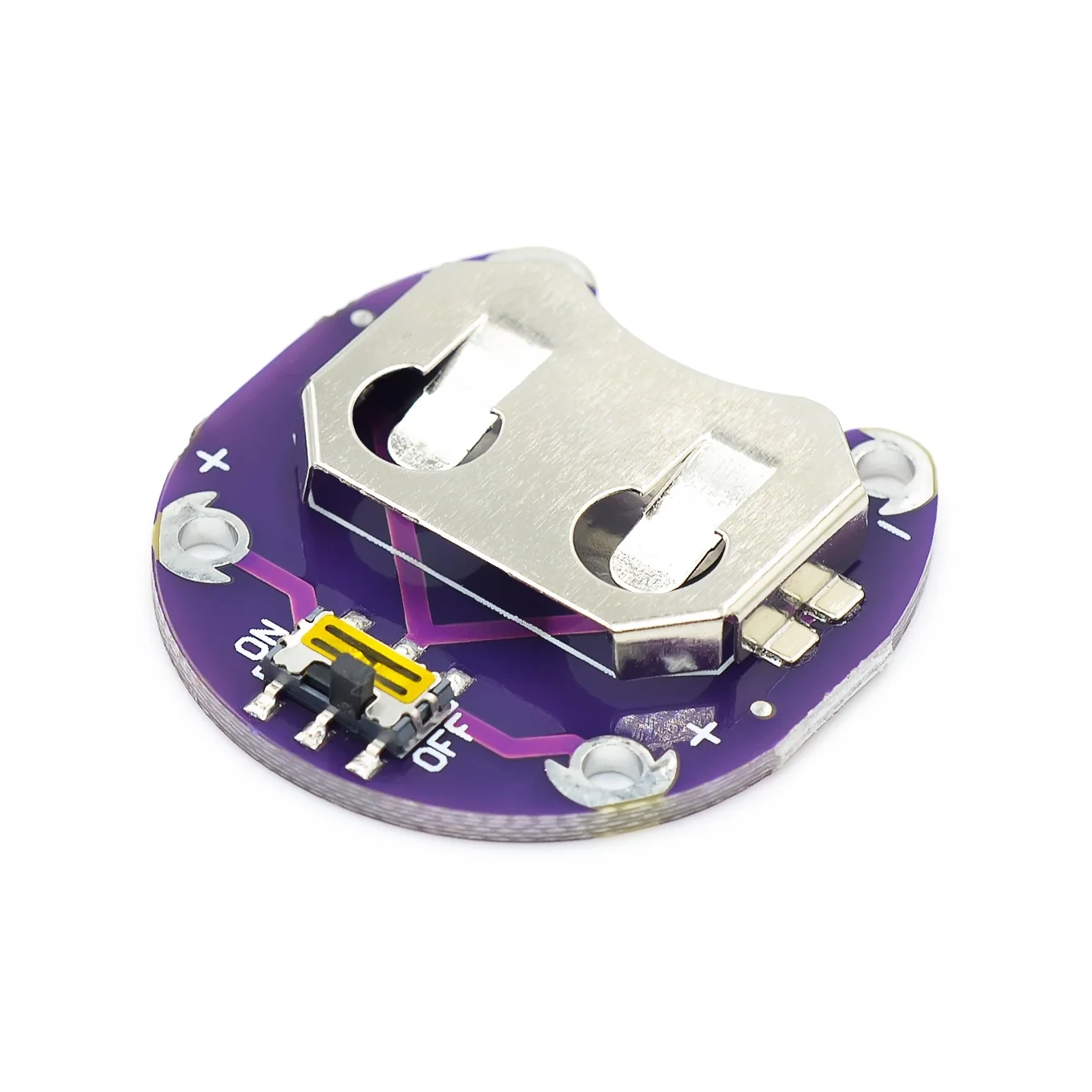 1-10PCS LilyPad Coin Cell Battery Holder CR2032 Battery Mount Module for arduino DIY KIT