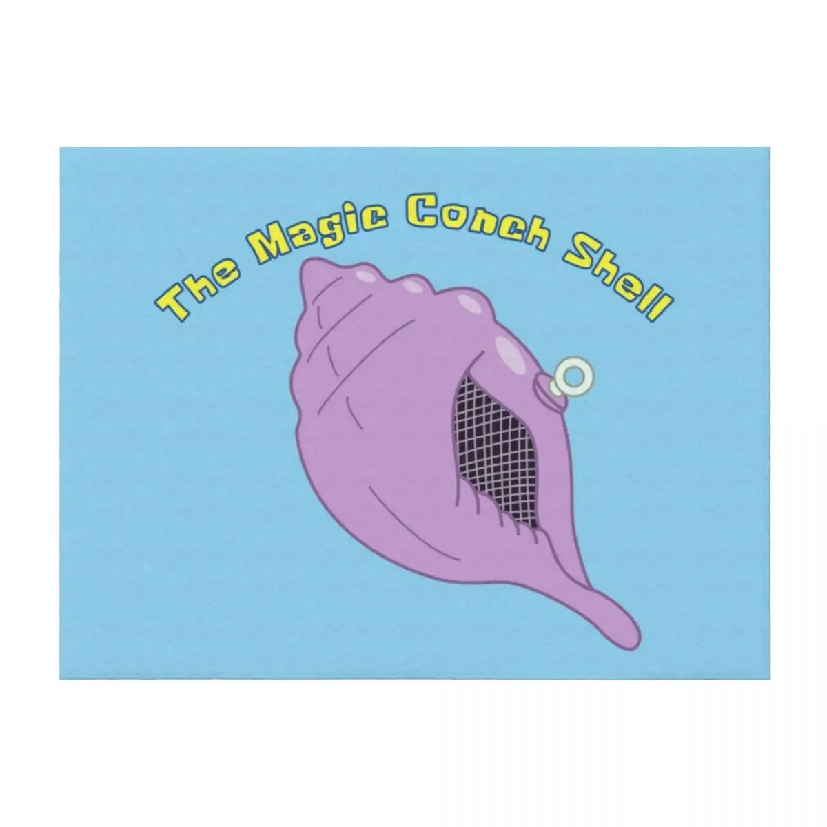 

The Magic Conch Shell Throw Blanket Plaid on the sofa Baby Fashion Sofas for sofa Blankets