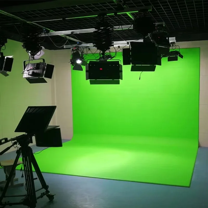 Photographic background studio chromakey instead of Rosco paint