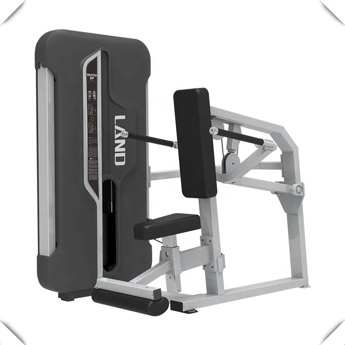

Commercial Gym Fitness Equipment American Style Plate Loaded Fitness Equipment Seated Dip for Sale Tricep Machine
