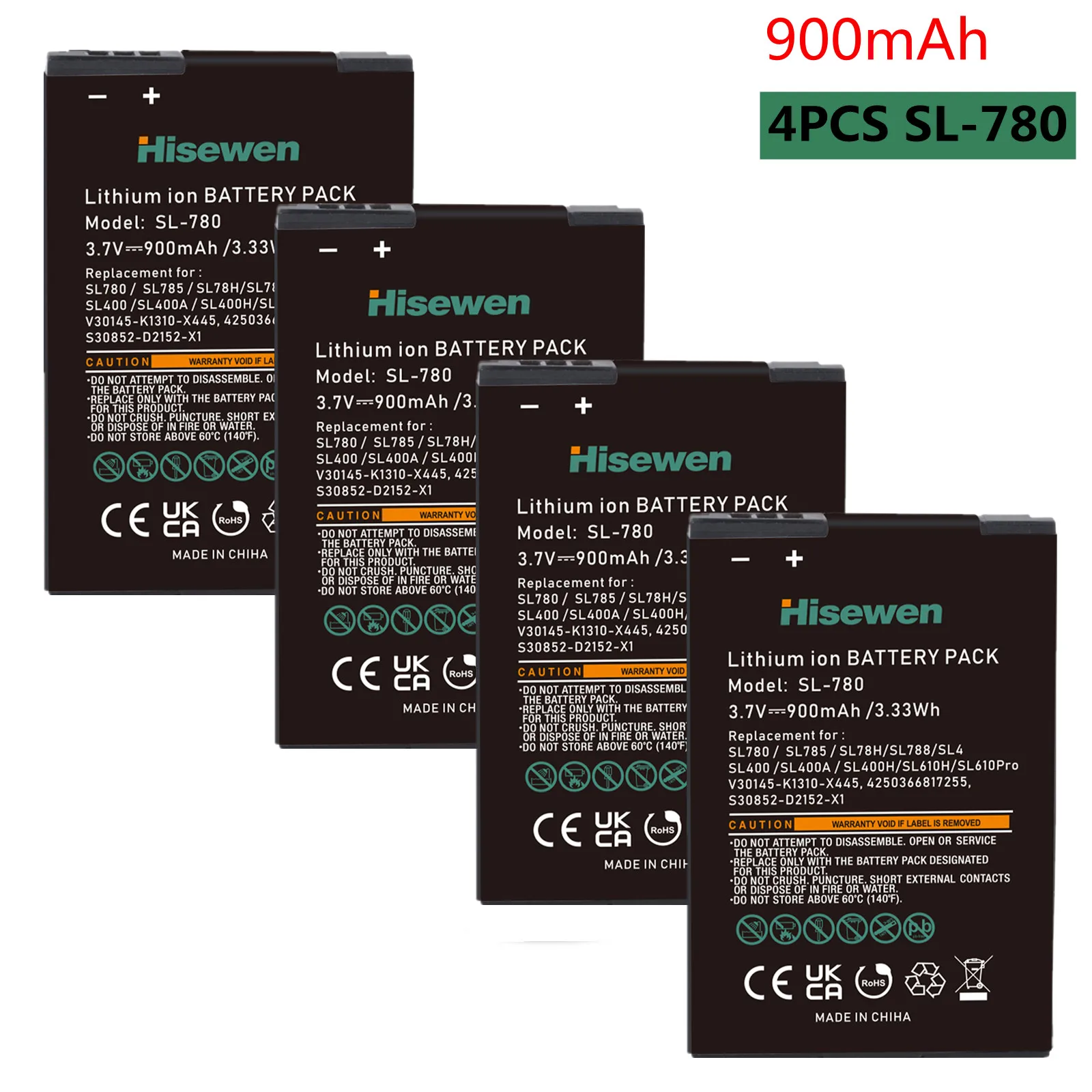 900mAh SL780 SL785 SL788 Cordless Phone for Siemens Gigaset L400A SL78H SL400A SL400H SL610H Pro V30145-K1310-X445-D2152-X1