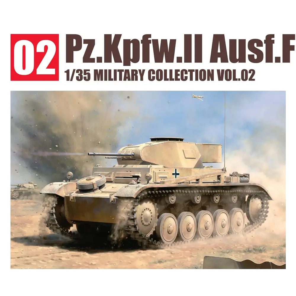 

DRAGON MD-002 1/35 Pz.Kpfw.II Ausf.F - Scale Model Kit