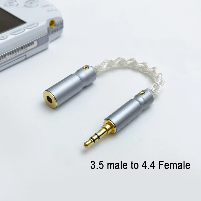 New 2.5mm/3.5mm/4.4mm/male to Female Adapter High performance audio converters cable For Mobile phone/computer/sound card/player